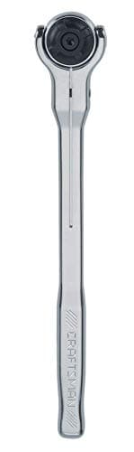 CRAFTSMAN Ratchet, Swivel Head, SAE, 72-Tooth, 3/8-Inch Drive (CMMT99422)