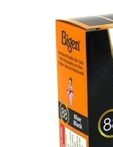 Bigen Powder Hair Color 88 Blue Black 3 Pack