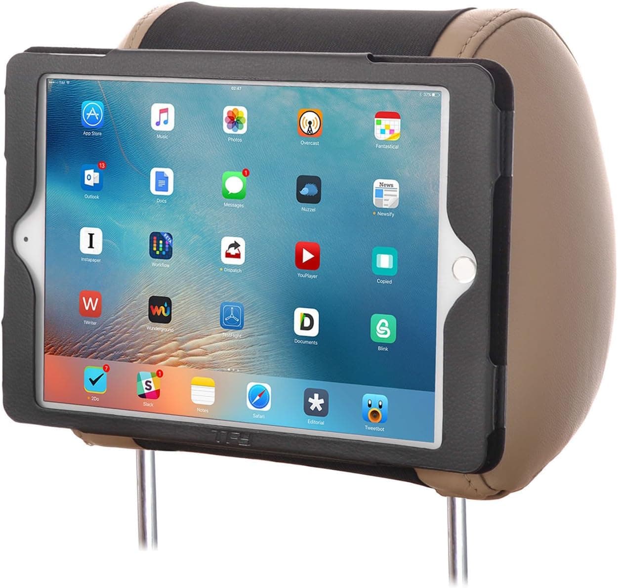 TFY Car Headrest Mount Car Headrest Mount Holder Compatible with iPad Air iPad 5 5th Generation