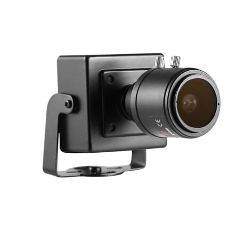 REVODATA UltraHD 4K (8MP) POE IP Mini Camera,2.8-12mm Manual Zoom Lens Indoor Security Camera P2P CCTV IP POE Cam H.265 Motion Detection (I712-P-HS82)