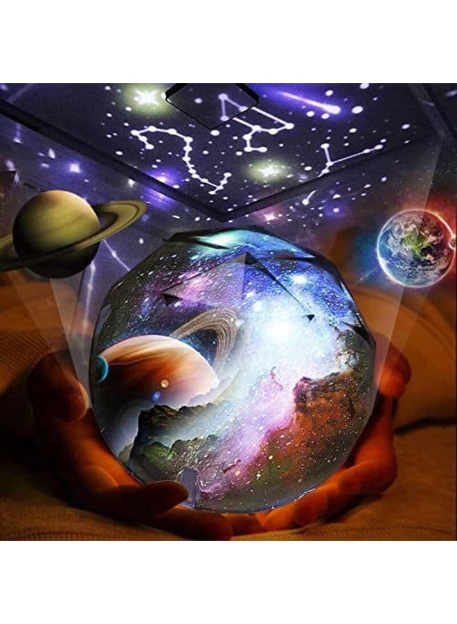 KISTRA Night Lights Projector For Kids Room Multicolour