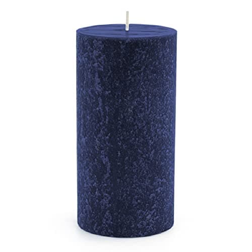 Root Candles Unscented Candles Premium Beeswax Blend Pillar Candle, 3 x 6-Inch, Abyss