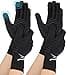 Tianhengyi 2 Pairs Copper Arthritis Gloves for Hand Pain Full Finger Compression Gloves for Men Women Relieve Swelling Carpal Tunnel Support Wrist Joint for Crocheting Touch Screen XLarge