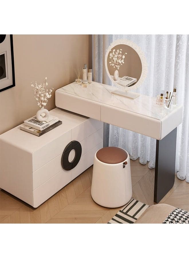 Premium Dressing Table with LED Mirror – Perfect Vanity Setup for Modern Bedrooms