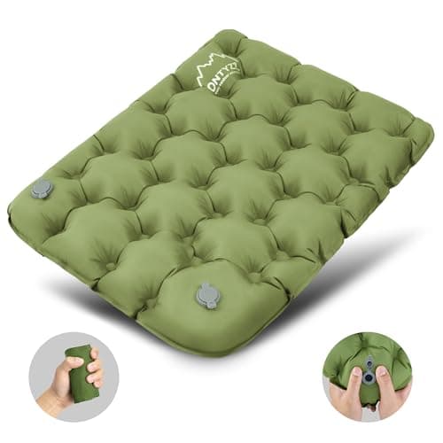 ONTYZZ Inflatable Seat Cushion Waterproof Air Cushion Lightweight Air Seat Cushion for Hiking Office Airplane Stadium, Green