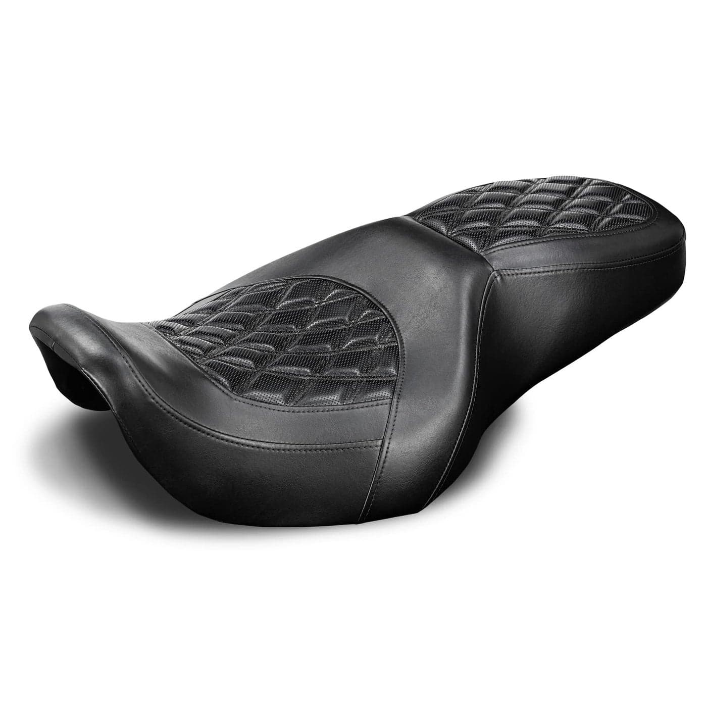 VASTMT Two-UP Motorcycle Seat for Harley Touring