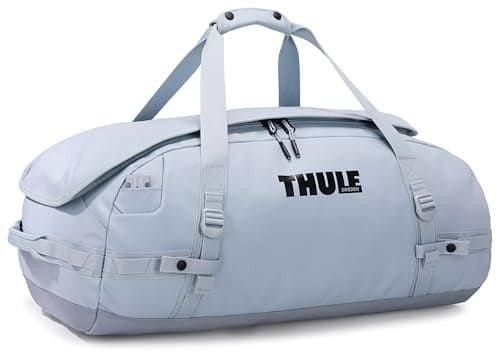 Thule Chasm 70L Duffel Bag WeatherResistant Materials Easy Packing Converts to Backpack Internal Pockets TravelReady