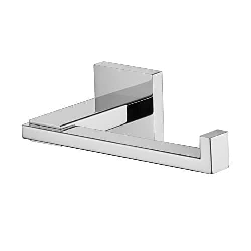 KOKOSIRI Chrome Toilet Paper Holder for Kitchen Bathroom Washroom Toilet Tissue Roll Holder Hold Mega Rolls Stainless Steel Wall Mounted B2006CH