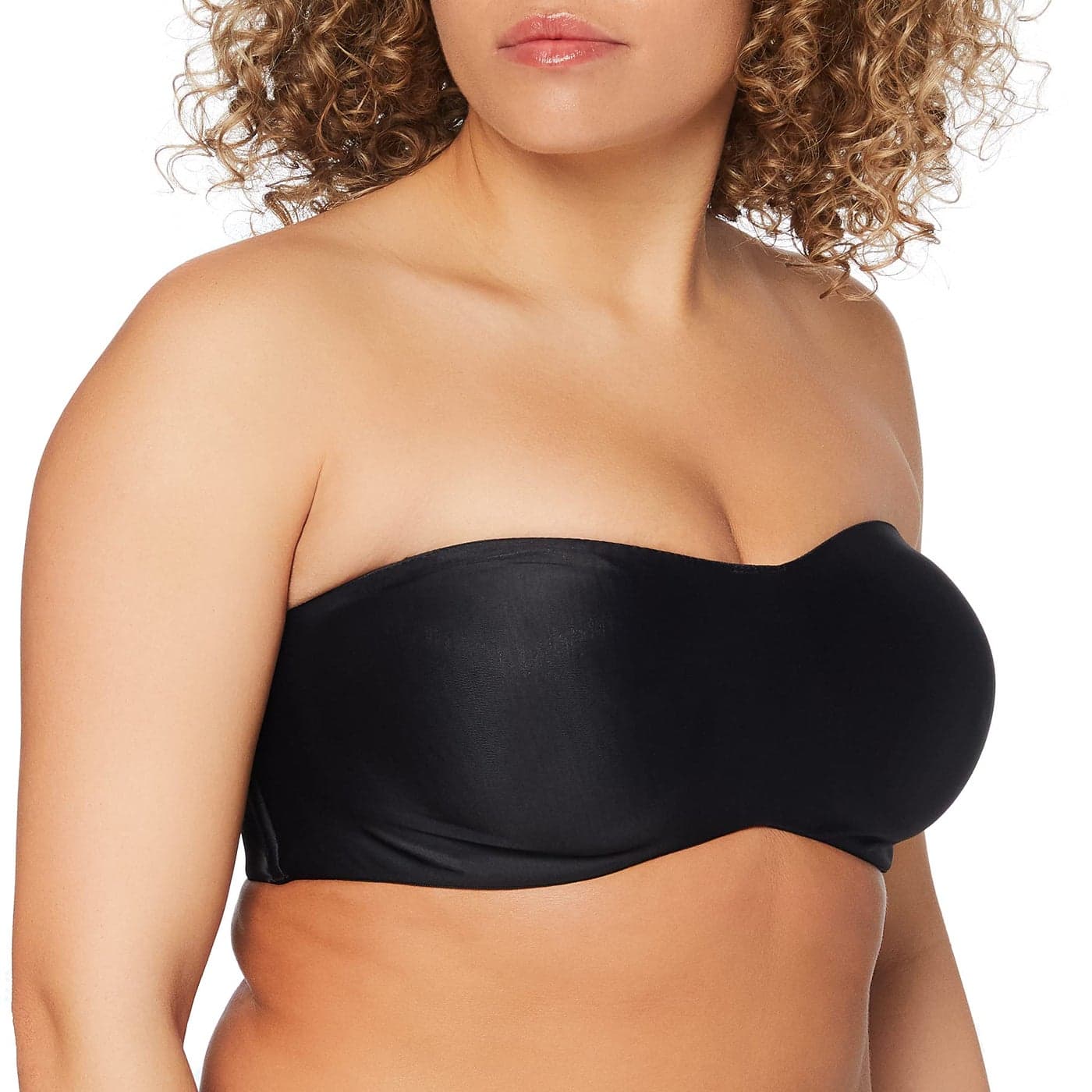 Lilyette by Bali Women's Tailored Strapless Minimzer Bra #939, Black, 38DD