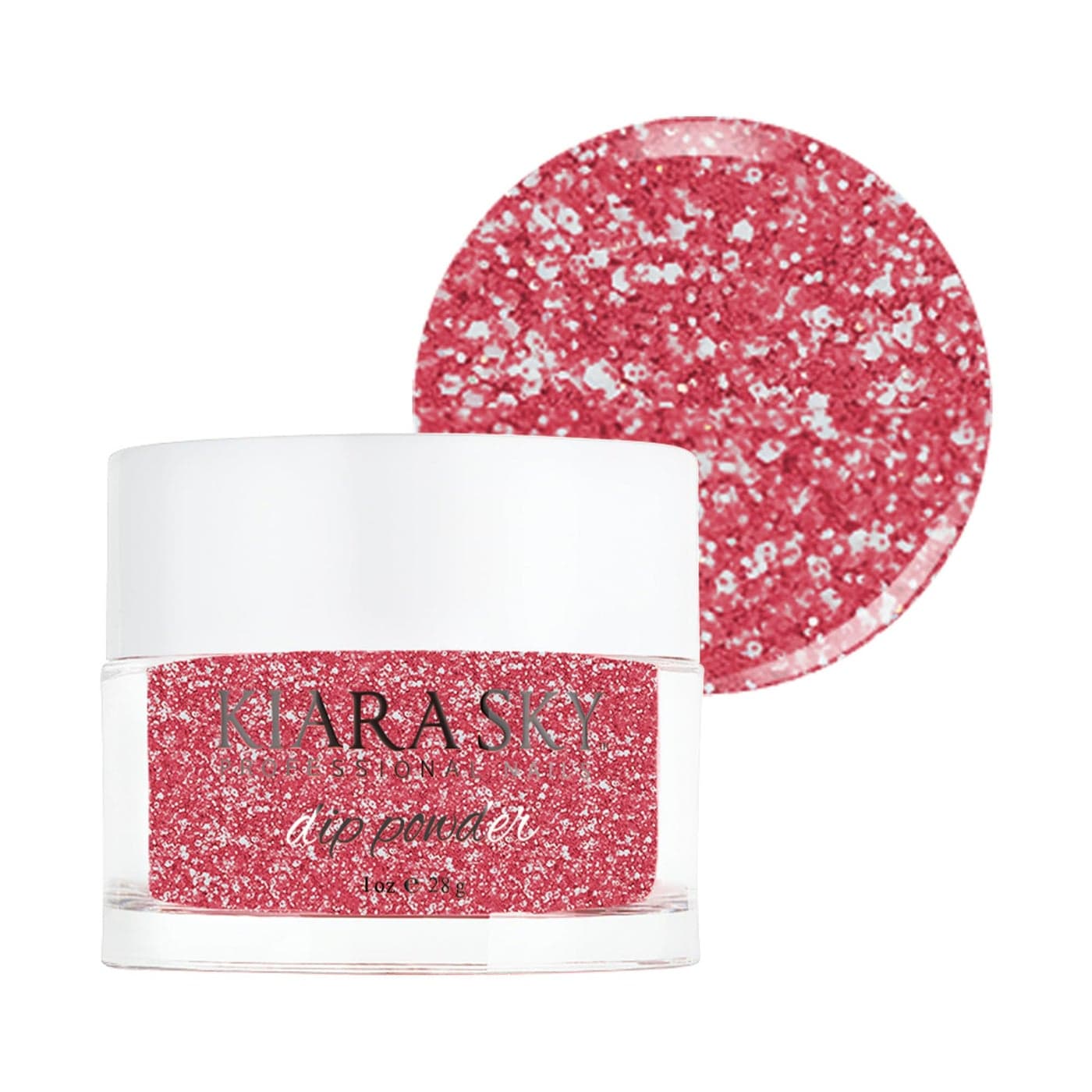 Kiara Sky Dip Powder Red Tones 1 oz Forbidden