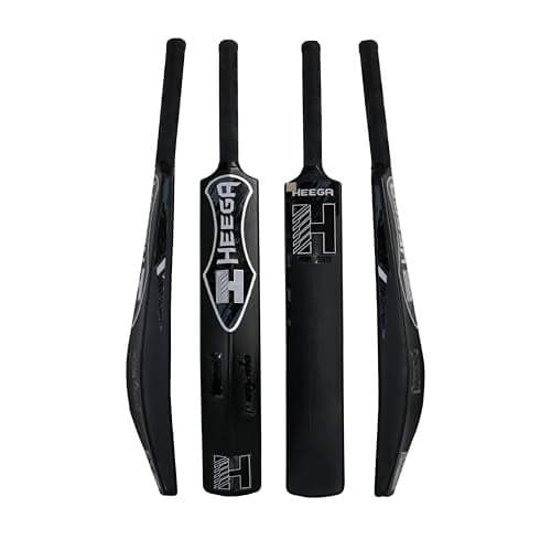 Heega Tornado Full Size Heavy Duty Plastic Tennis Cricket Bat (34” X 4.5” inch) for All Age Group