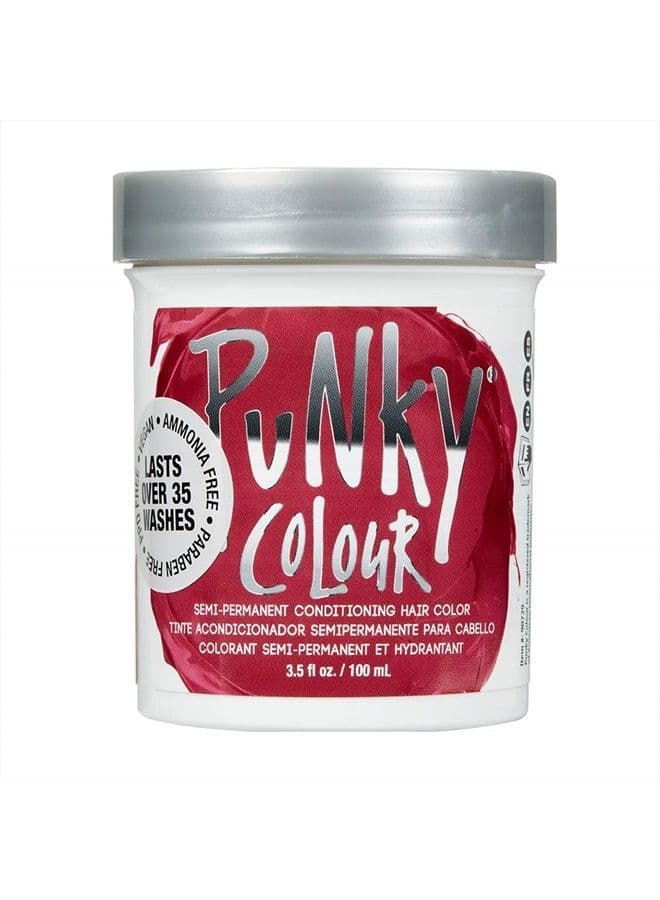 Cherry on Top Semi Permanent Conditioning Hair Color, Vegan, PPD and Paraben Free, lasts up to 35 washes, 3.5oz