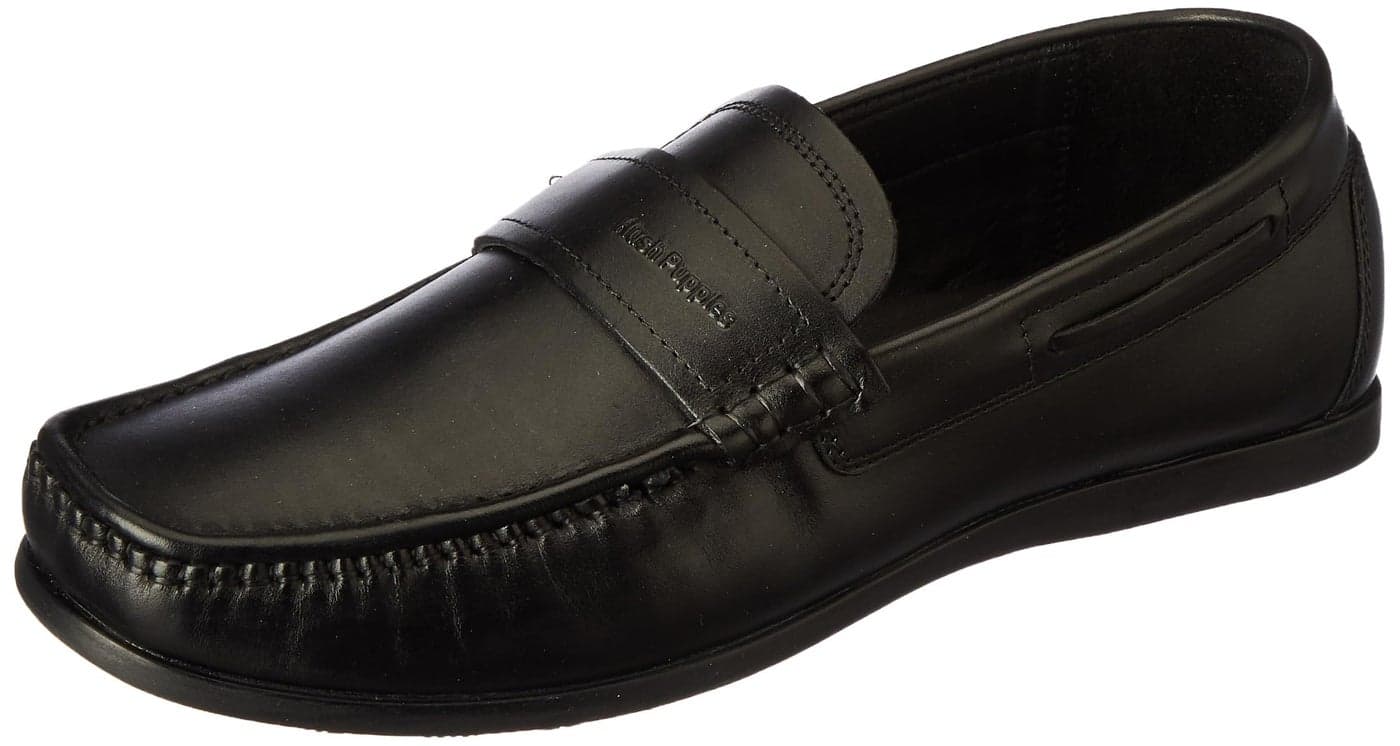 Hush Puppies Men's BRETLINE Black Casual Shoe's - 7 UK (8546653)