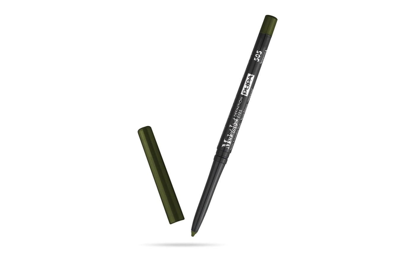 Pupa Milano Made To Last Definition Eyes Creamy Retractable Automatic Eyeliner Easily Create Instant Smudge Free Intensity Lasting Color Liner For Waterline Or Lid 505 Forest 0012 Oz