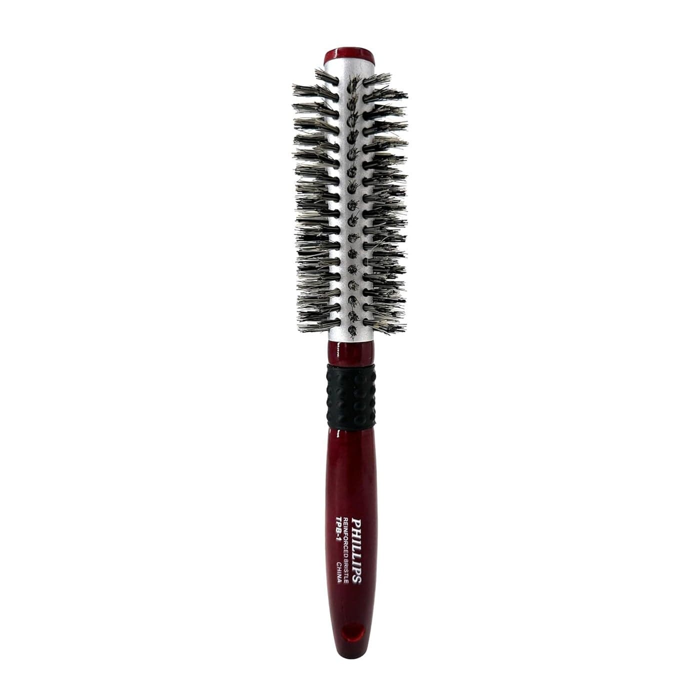 Phillips Brush Thermal Ceramic 15 Inch Round Hair Brush 100 Pure Boar Bristles Ergonomic Beech Wood Handle Ceramic Barrel Brush Head for Styling Volumizing All Hair Types TPB1