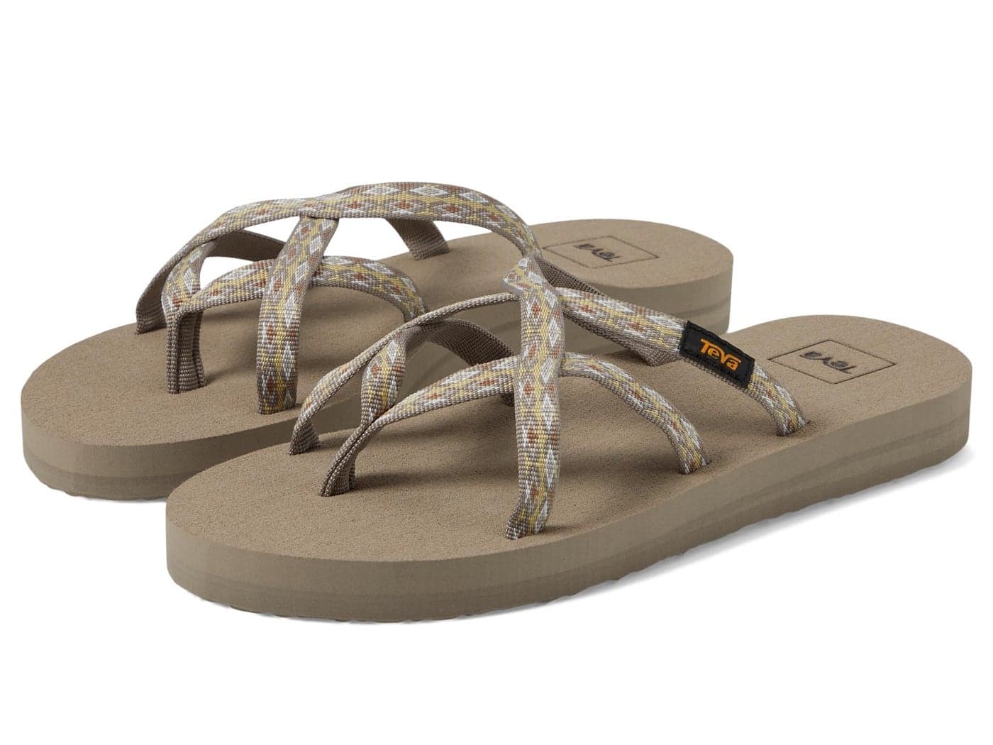 Teva Women's Olowahu Sandal, Kaleidoscope Neutral, 8