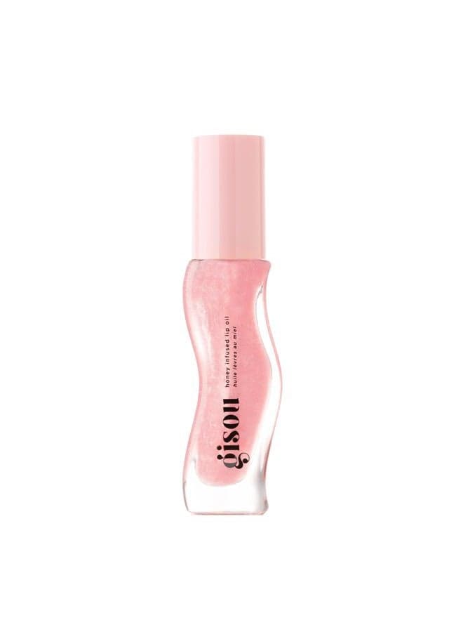 Honey Infused Hydrating Lip Oil, Nourishing Lip Moisturizer for Dry Lips (Watermelon Sugar)