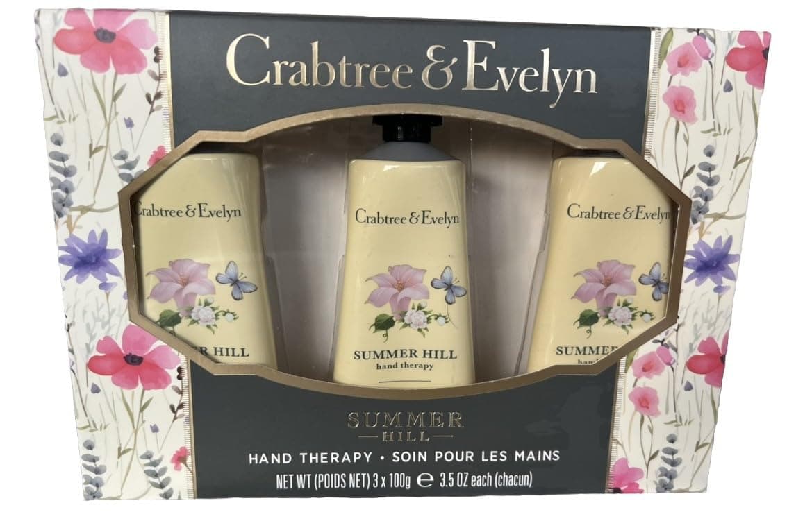 Crabtree evelynn Nantucket Briar Hand Therapy Summer Hill 3 Pack Summer Hill