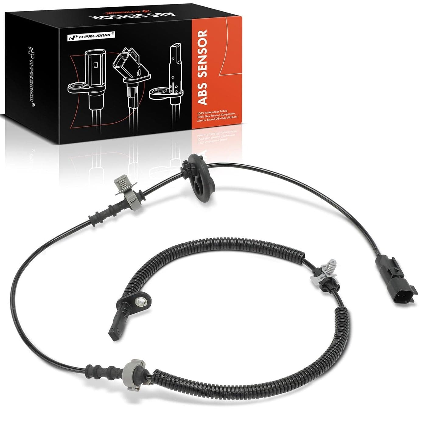 A-Premium ABS Wheel Speed Sensor for Chevrolet Blazer and Cadillac XT6 - Front Left Driver Side