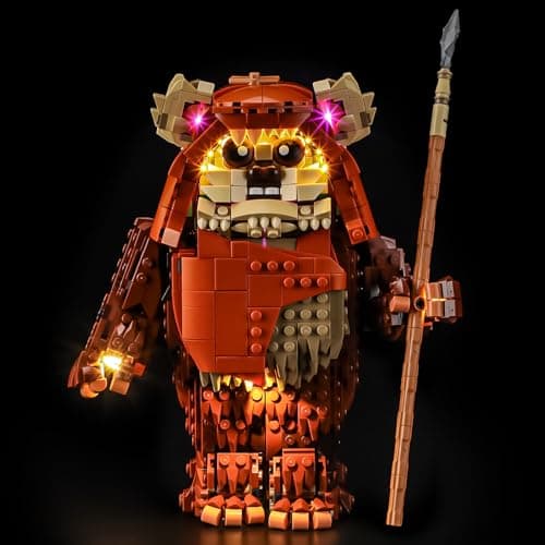 BRIKSMAX 20 Light Kit Compatible with Lego Star Wars Wicket The Ewok 75430 Building Sets LED Lighting Kits Accessories Only CableHiding Tech for Display Gifts Collectors