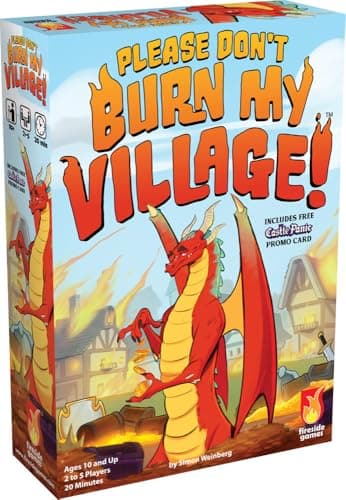 Please Dont Burn My Village by Fireside Games Ages 10 25 Players Competitive Gameplay Strategic Card Game