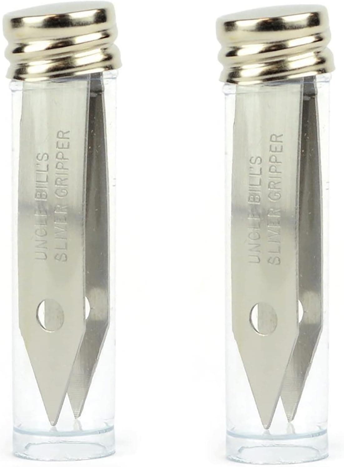 2 Pack Uncle Bills 19074 Sliver Gripper Tweezers