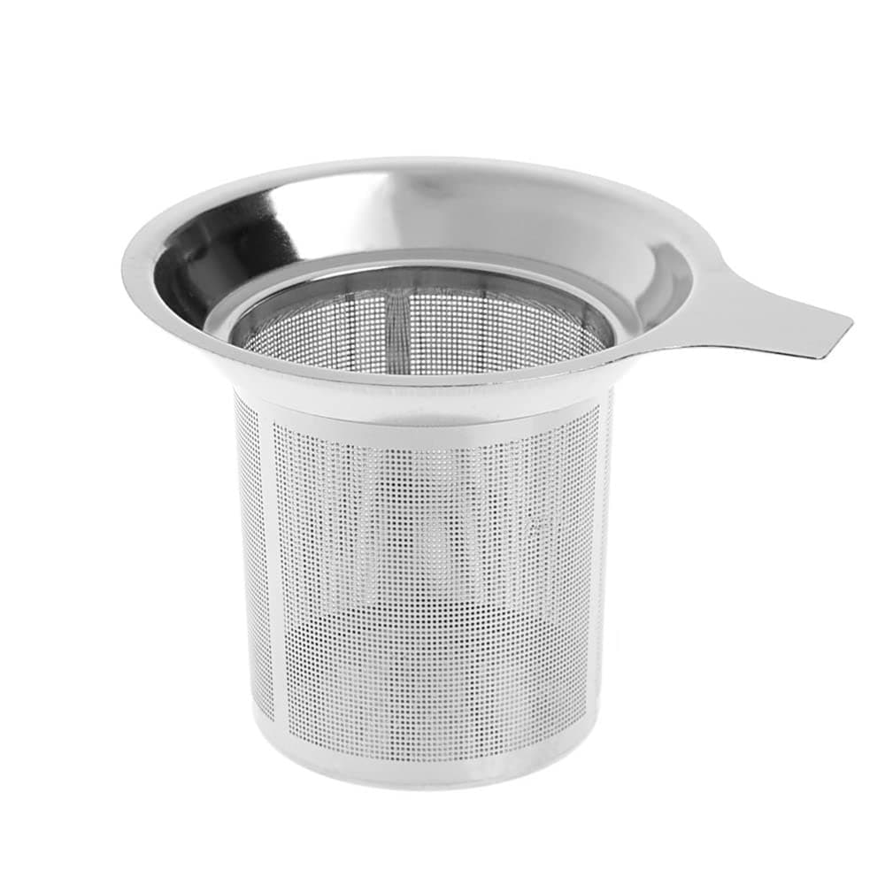 Tea Infuser for Loose Tea Extra Fine Mesh Tea Strainer Stainless Steel Tea Steeper with Large Capacity Easy to Clean Single Handle for Hanging on Mugs Cups Teapot