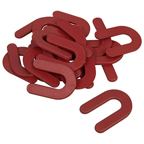 Brutus Horseshoe Shim Tile Spacers for 1/8" Grout, Pail of 150, Large