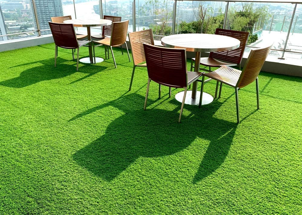 CARPET PLANET Artificial Grass Turf -Indoor Outdoor Garden Lawn Landscape Synthetic Grass Mat - Thick Fake Grass Rug -CP-M8