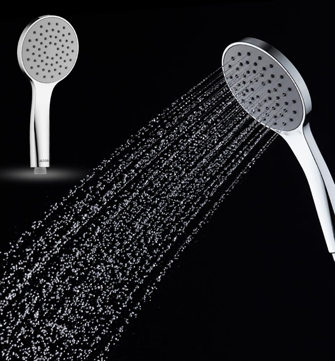 ALTON SHR22350 ABS 4INCH Single Function Hand Shower Only Silver