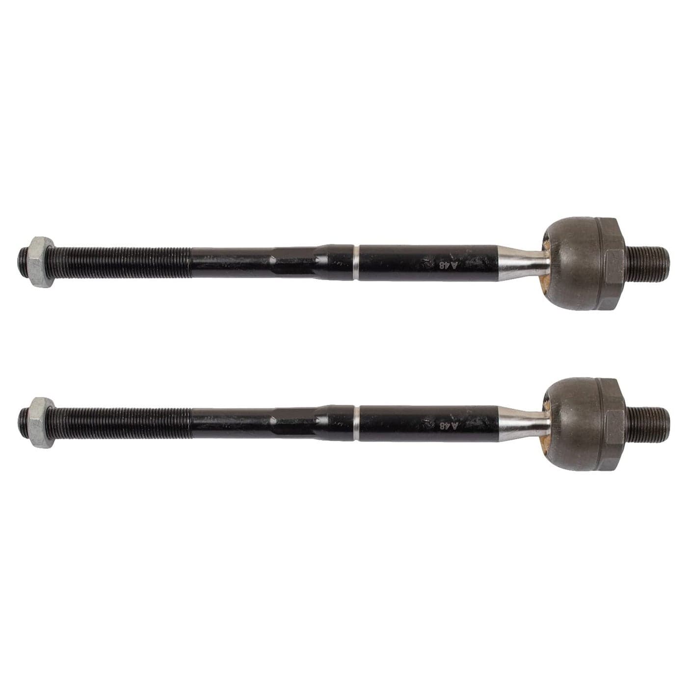 TRQ Front Inner Tie Rod Set Compatible with 20152022 Ford Mustang