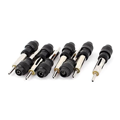 uxcell a15070800ux0124 Auto Car CD Stereo Antenna Male Plug 8 Pcs (Pack of 8)