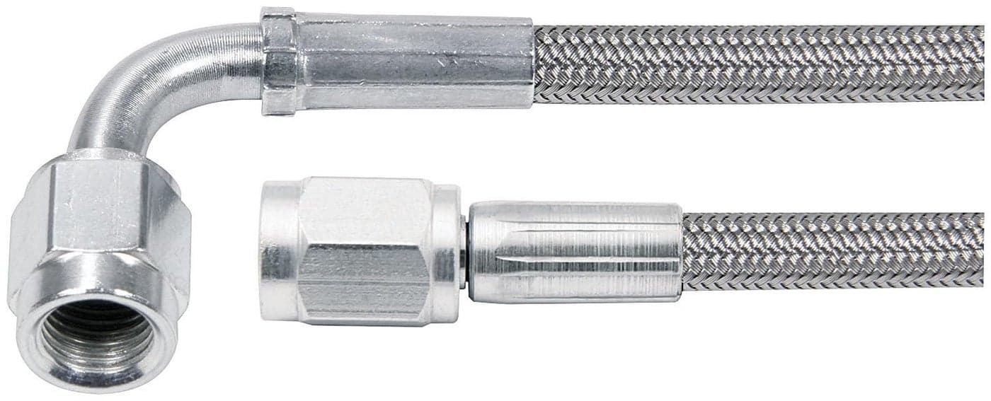 Allstar Performance ALL4630418 18 3 Braided Steel Lines With 3 Ends