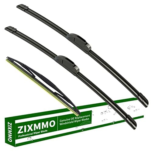 ZIXMMO 26"+22" windshield Wipers with 16" Rear Wiper Blade Replacement for 2005-2020 2021 2022 Honda Odyssey -Original Factory Quality J HOOK (Set of 3)