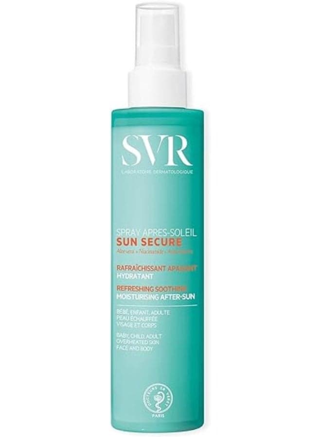 SVR Sun Secure - Apres-Soleil Refreshing Soothing After Sun Spray, 200 ml