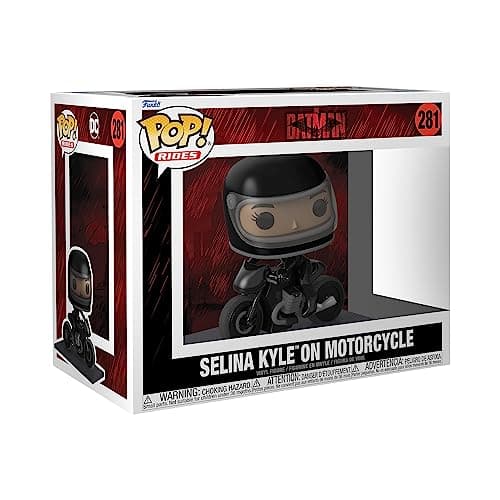 Funko Pop Ride Deluxe The Batman Selina Kyle on Motorcycle