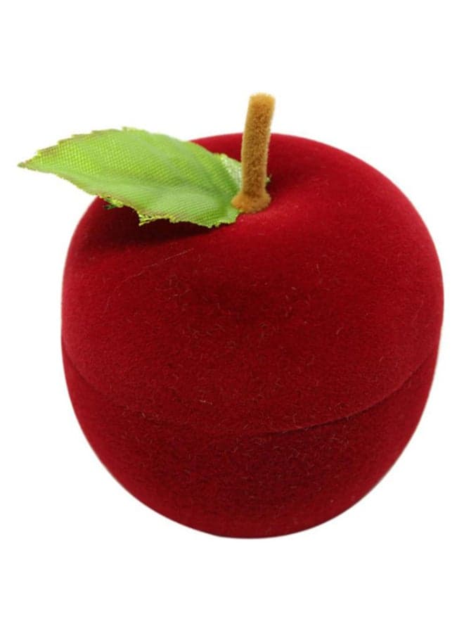 Apple Shape Jewelry Storage Box