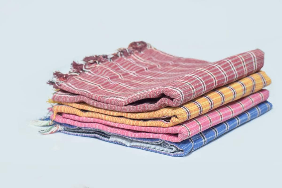 Khillayox™ Cotton Bath Towel (Size : 33x68), Set of 4