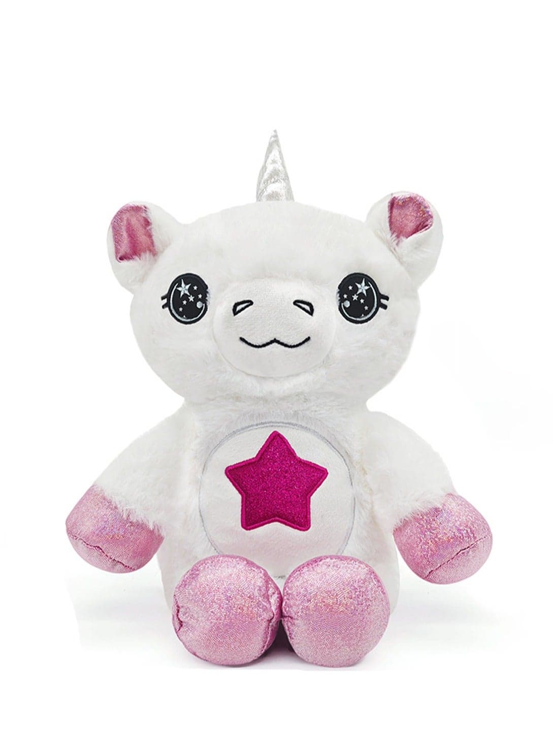35 CM Cute Unicorn Plush Toy Cartoon Animal Soft Stuffed Doll For Girls And Boys All Ages Gift (Style 2)