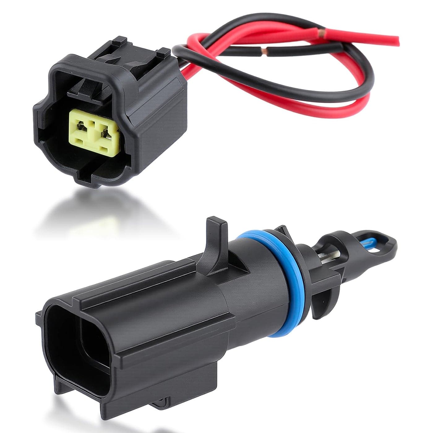 AUTOKAY 56028364AA Air Charge Temperature Sensor Fit for Jeep Wrangler Liberty Grand Cherokee Commander for Dodge Ram 1500 Journey Dakota Avenger For Chrysler Sebring 300 200 20012020 WWire Harness