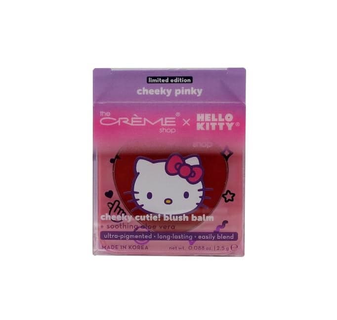 THE CRME SHOP X HELLO KITTYPURPLE BLUSH BALM CHEEKY PINKY 1 Count Pack of 1