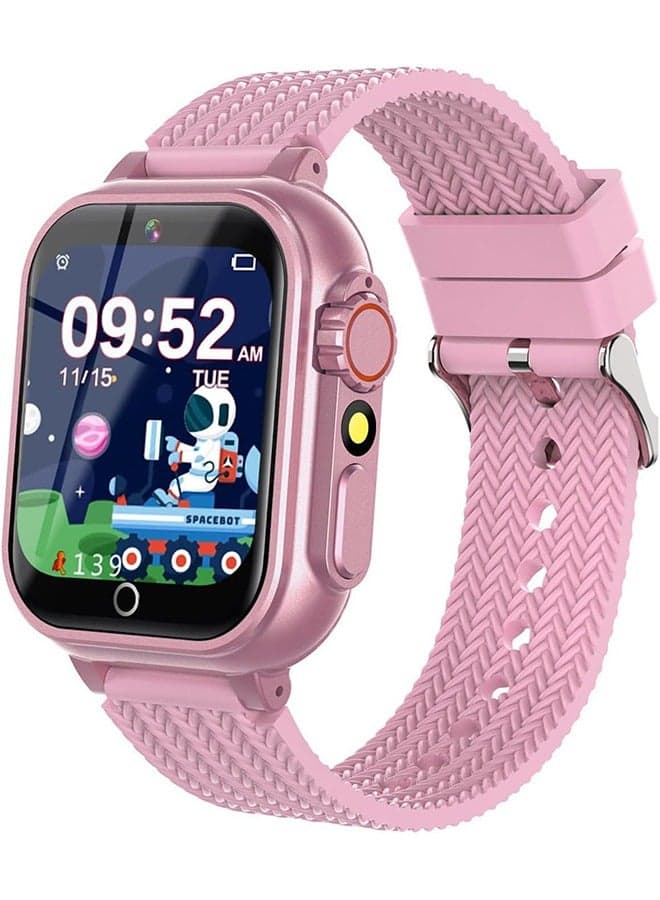 Kids Smart Watch Gift for Girls Age 5-12, HD Touch Screen Girls Watch with 32 Puzzle Games, Camera Music Player Learn Card Pedometer Educational Toys Birthday Gifts for Girls Ages 5 6 7 8 9 10