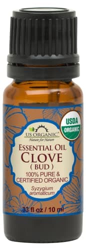 US Organic 100 Pure Clove Bud Essential Oil USDA Certified Organic Steam Distilled 10 ml