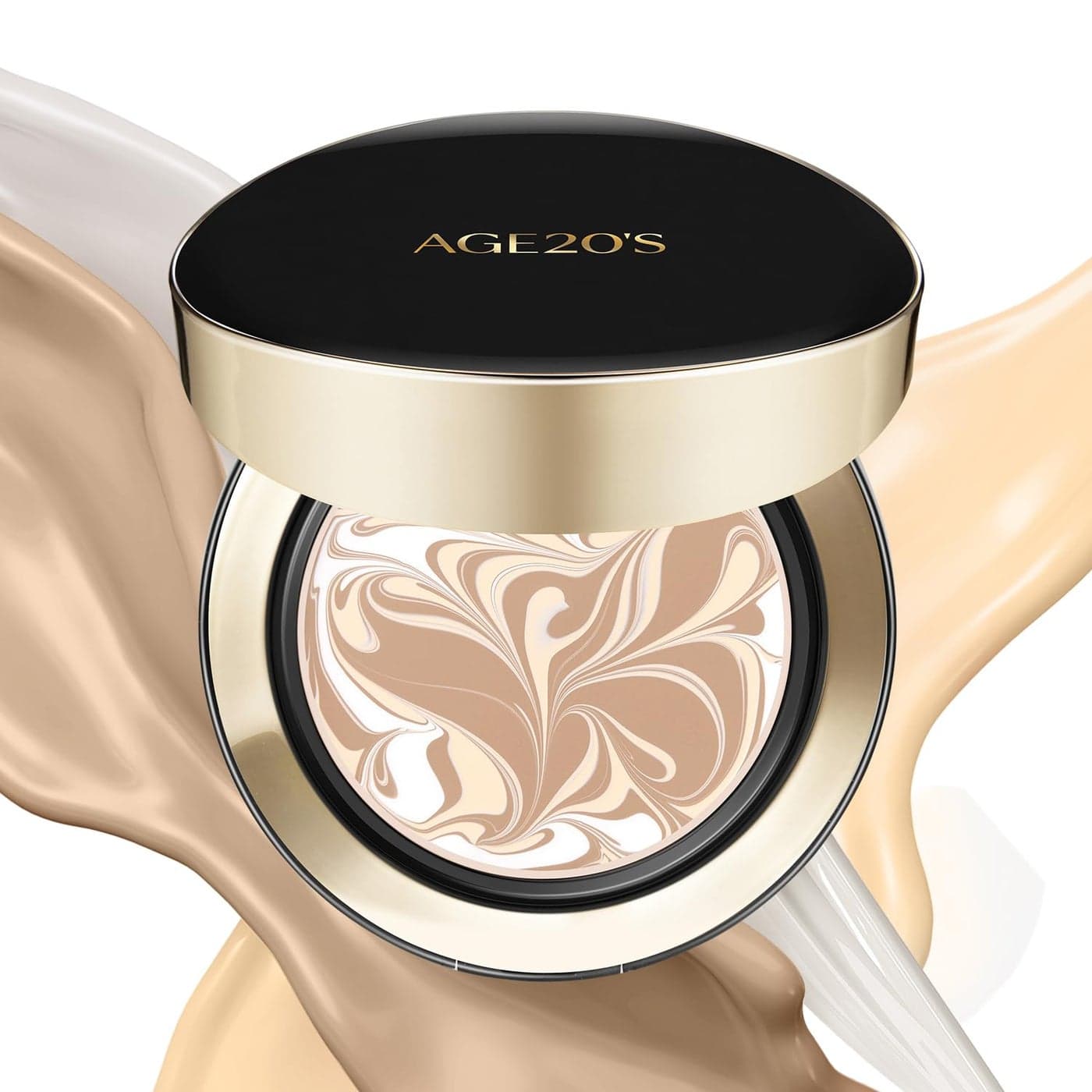 AGE20S Signature Essence Pact SPF 50 Pack of 1 21N VANILLA Cream Foundation Dewy Finish Natural Coverage Korean Cushion Foundation