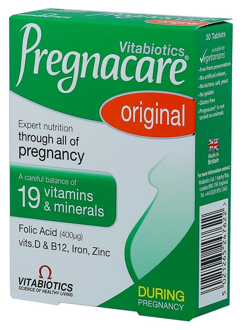 Pregnacare Original 30 Tablets