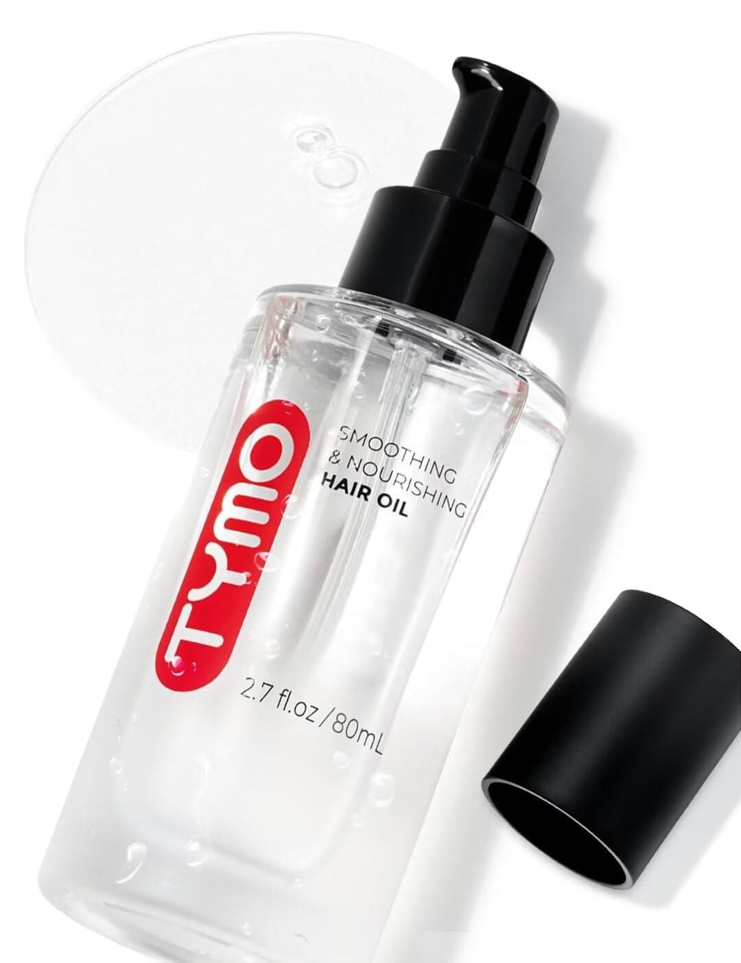 TYMO Weightless Hair Oil Organic Nourishing Hair Treatment for Shine Smoothness and Protection Vegan Hair Serum Perfect for Dry Damaged Frizzy and Curly Hair 27 Fl Oz