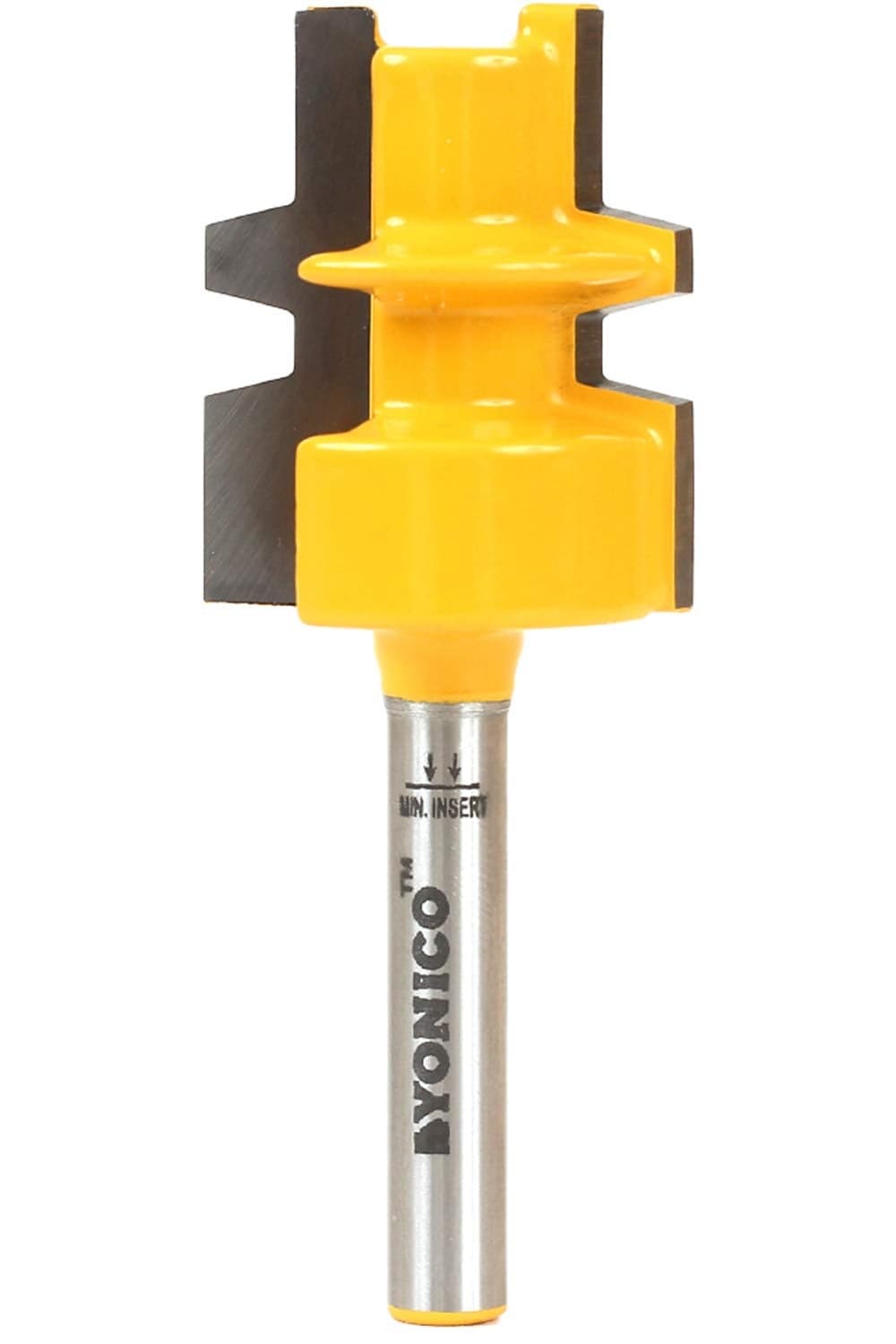 YONICO Router Bits Reversible Glue Joint 1-1/8-Inch Reversible 1/4-Inch Shank 15136q
