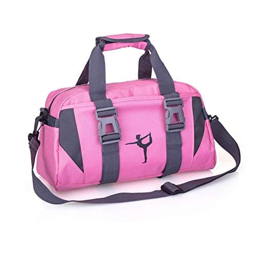 SmallLarge Dance Duffle Bag For Girls Sport Gym Bags For Women Yoga Bag Pink Small