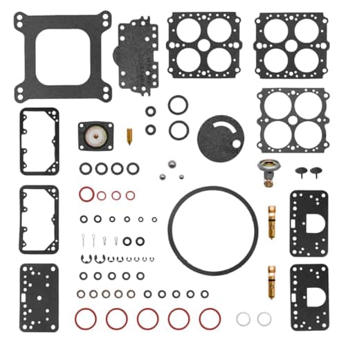 JDLLONG 4160 Series Carburetor Rebuild Kit for Holley Performance 1850 3310 9776 80457 80508 80570 for Vacuum Secondary Carbs 80670 80770 159064 37119 3304 3305 List1850 List18501 23035