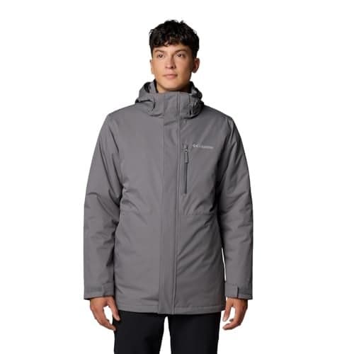 Columbia Men's Abiqua Falls Interchange Jacket, City Grey, Small